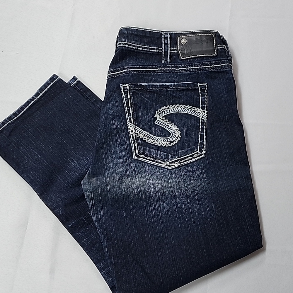 Silver jeans size 33 capri